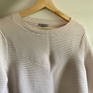 COS cream sweater. Fit is a more oversized